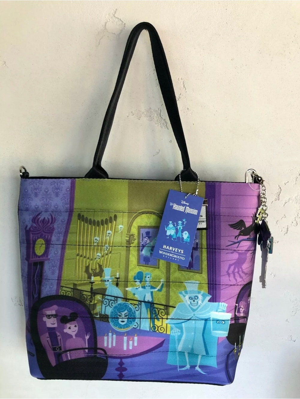 Harvey’s Seatbelt Bag Haunted Mansion Shag 50th anniversary